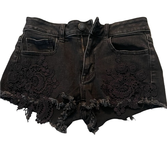 American Eagle Outfitters Pants - AMERICAN EAGLE SUPER STRETCH HI-RISE SHORTIE - SZ 4 - 3 for $15